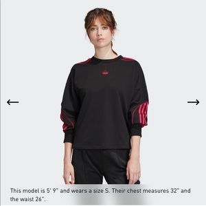 Adidas Cropped Sweatshirt